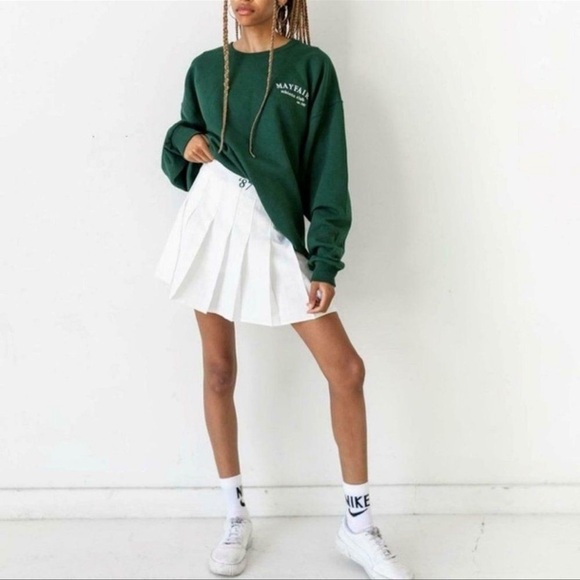 Mayfair Club White Tennis Skirt SZ M/L - Picture 2 of 10